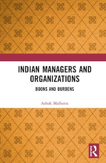 Couverture_Indian Managers And Organizations