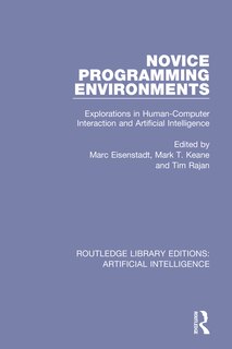 Couverture_Novice Programming Environments