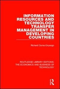 Couverture_Information Resources And Technology Transfer Management In Developing Countries