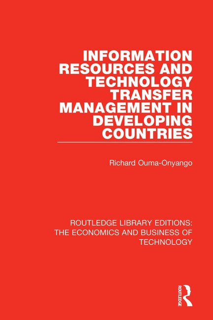 Front cover_Information Resources And Technology Transfer Management In Developing Countries