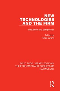 Front cover_New Technologies And The Firm
