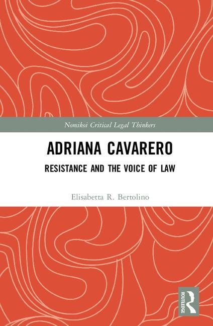 Front cover_Adriana Cavarero