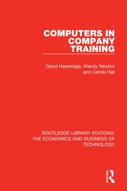 Front cover_Computers In Company Training
