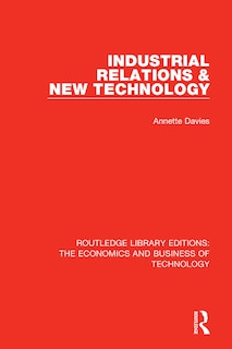 Couverture_Industrial Relations And New Technology