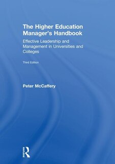 Front cover_The Higher Education Manager's Handbook