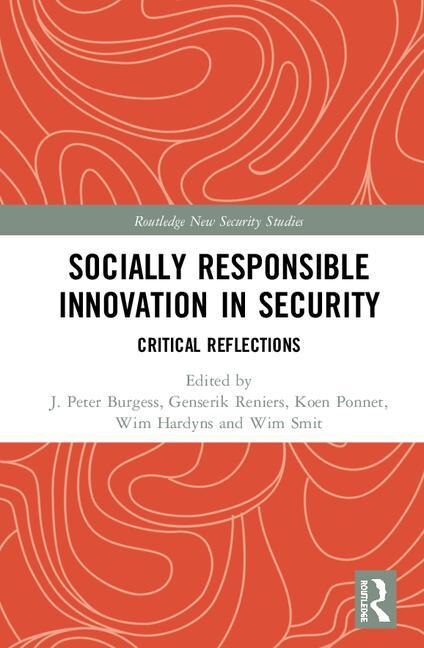Front cover_Socially Responsible Innovation In Security