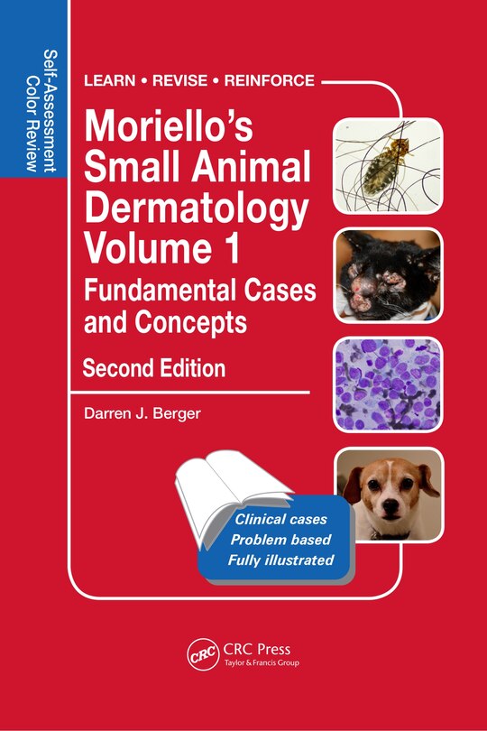 Front cover_Moriello's Small Animal Dermatology, Fundamental Cases and Concepts