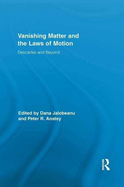 Front cover_Vanishing Matter And The Laws Of Motion