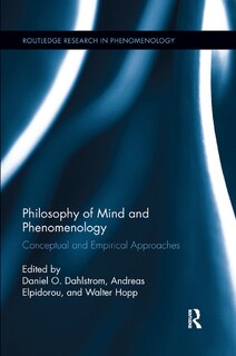 Front cover_Philosophy Of Mind And Phenomenology