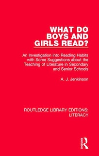 Front cover_What do Boys and Girls Read?