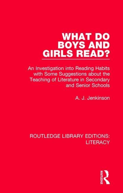 Front cover_What do Boys and Girls Read?