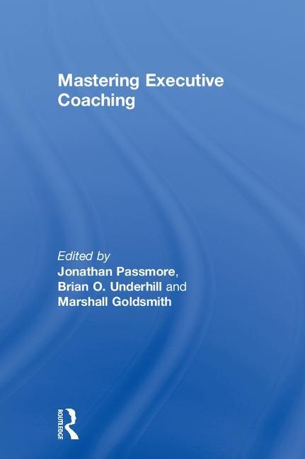 Front cover_Mastering Executive Coaching