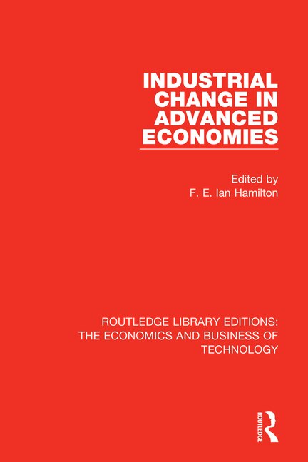 Front cover_Industrial Change In Advanced Economies