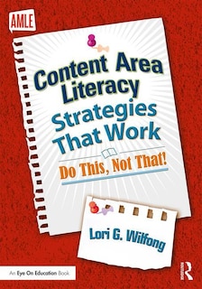 Couverture_Content Area Literacy Strategies That Work