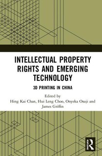 Couverture_Intellectual Property Rights And Emerging Technology