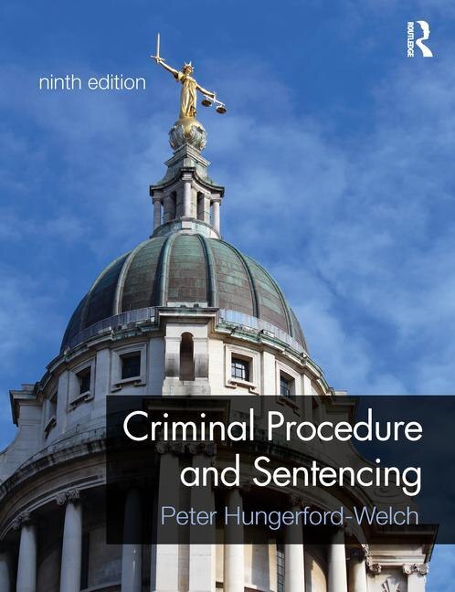 Front cover_Criminal Procedure And Sentencing