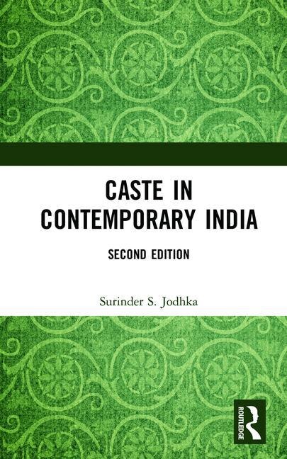 Front cover_Caste In Contemporary India