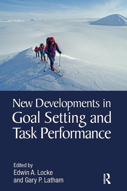 Front cover_New Developments In Goal Setting And Task Performance