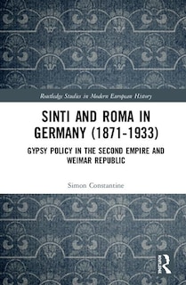 Couverture_Sinti And Roma In Germany (1871-1933)