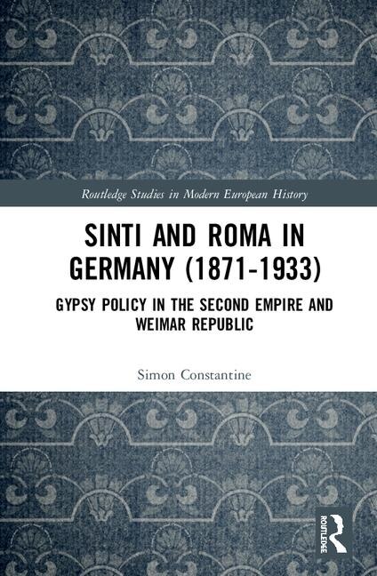 Couverture_Sinti And Roma In Germany (1871-1933)