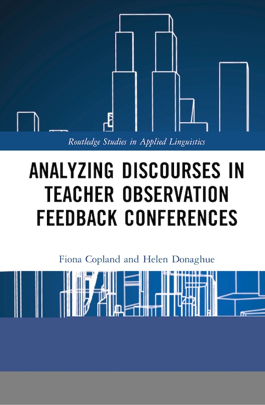 Couverture_Analysing Discourses In Teacher Observation Feedback Conferences