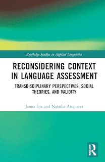Couverture_Reconsidering Context In Language Assessment