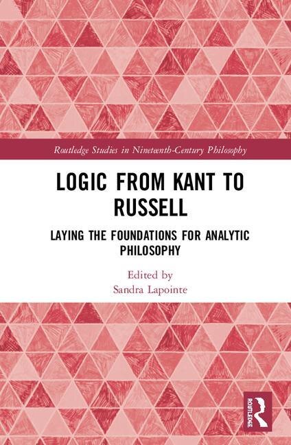 Front cover_Logic From Kant To Russell