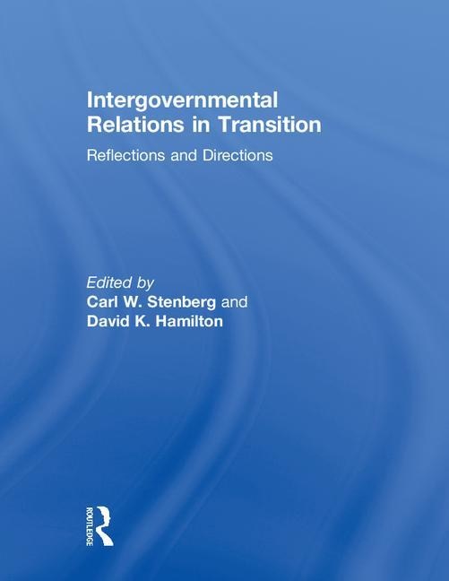 Couverture_Intergovernmental Relations In Transition