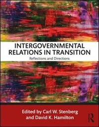Couverture_Intergovernmental Relations In Transition
