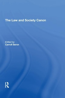 Couverture_The Law and Society Canon