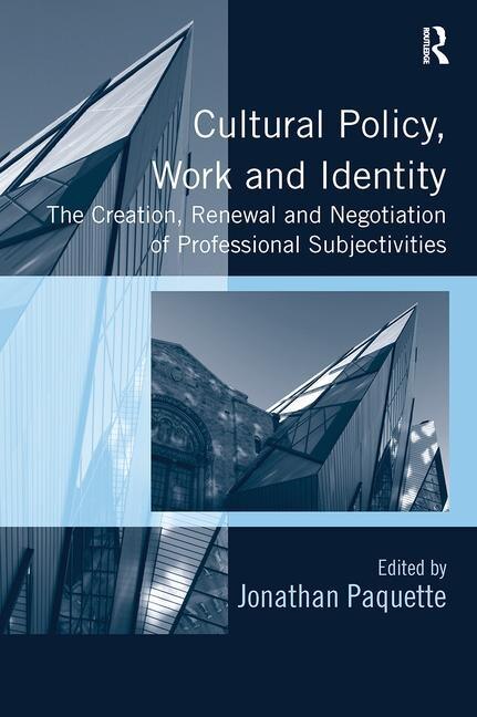 Couverture_Cultural Policy, Work And Identity