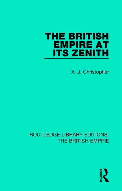 Couverture_The British Empire at its Zenith