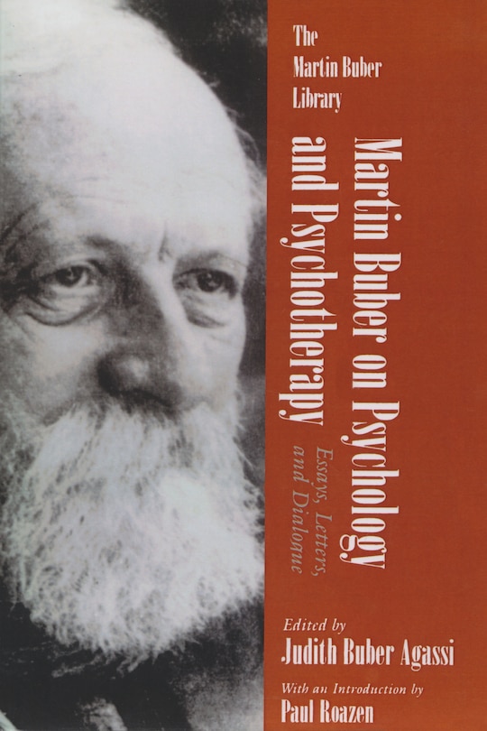 Couverture_Martin Buber On Psychology And Psychotherapy