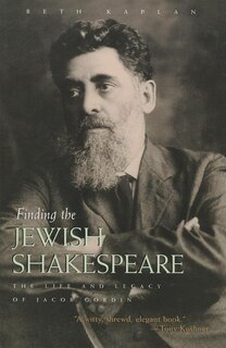 Front cover_Finding The Jewish Shakespeare
