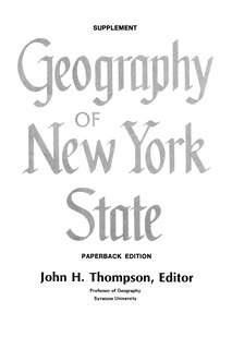 Couverture_Geography Of New York State Supplement