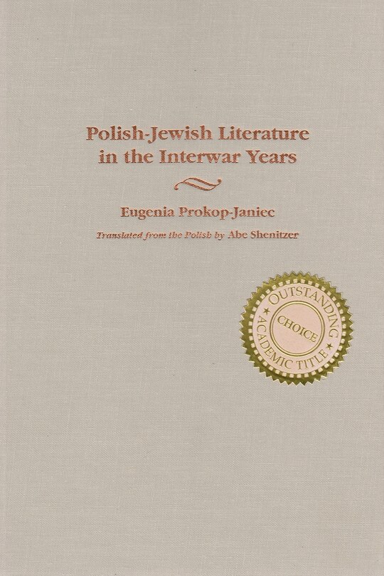 Couverture_Polish-jewish Literature In The Interwar Years