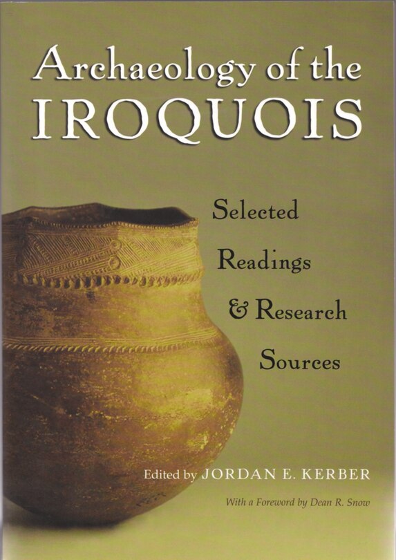 Front cover_Archaeology Of The Iroquois