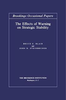 Front cover_The Effects of Warning on Strategic Stability