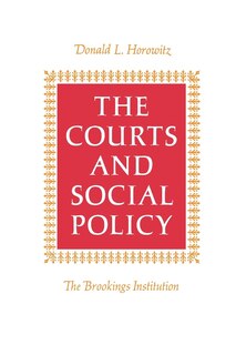 Couverture_The Courts and Social Policy
