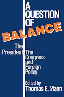 Front cover_A Question Of Balance