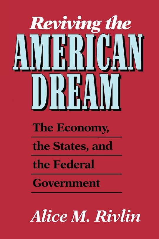 Couverture_Reviving the American Dream