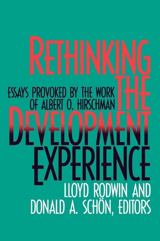 Couverture_Rethinking the Development Experience