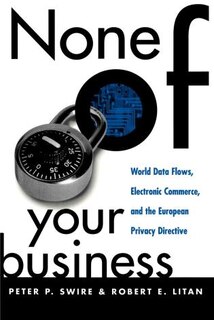 Front cover_None of Your Business