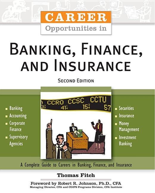 Front cover_Career Opportunities in Banking, Finance, and Insurance