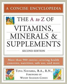 Front cover_The A To Z Of Vitamins, Minerals And Supplements