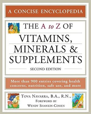 Front cover_The A To Z Of Vitamins, Minerals And Supplements