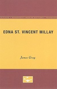Couverture_Edna St. Vincent Millay