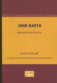 Front cover_John Barth - American Writers 91