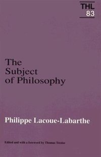 Subject Of Philosophy