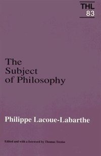 Front cover_Subject Of Philosophy